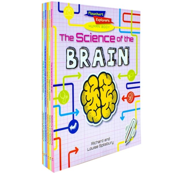 Flowchart Explorers Human Body STEM 6 Science Books Set