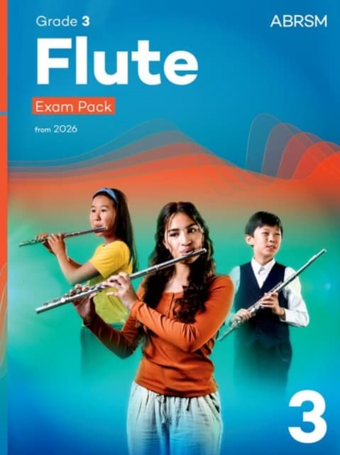 Flute Exam Pack from 2026, ABRSM Grade 3