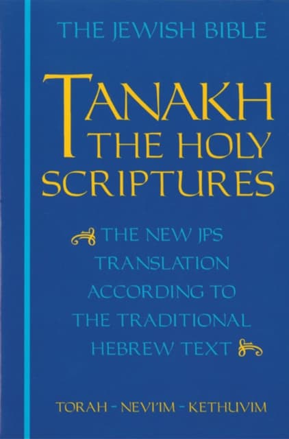JPS TANAKH: the Holy Scriptures (blue)