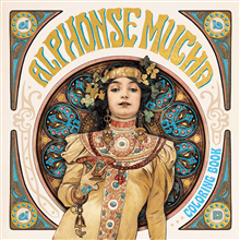 Alphonse Mucha Coloring Book