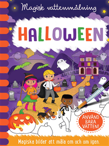 Magisk vattenmålning. Halloween