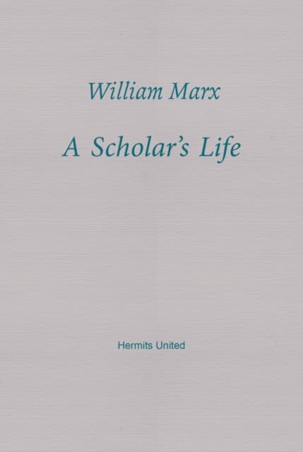 A Scholar's Life