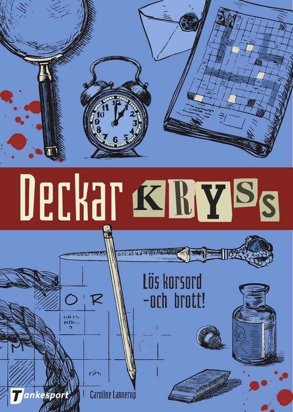 Deckarkryss: Lös korsord och brott!