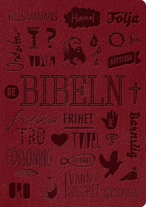 Bibel 2000 Konfirmandutgåva Röd