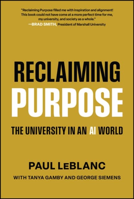 Reclaiming Purpose