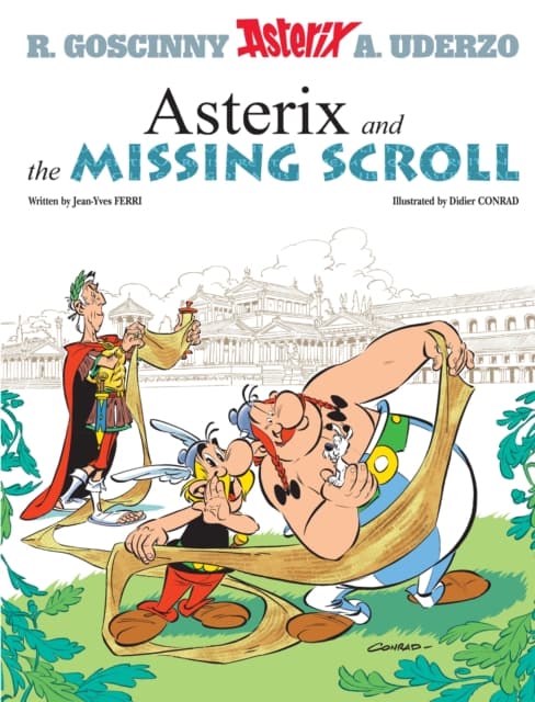 Asterix: asterix and the missing scroll - album 36