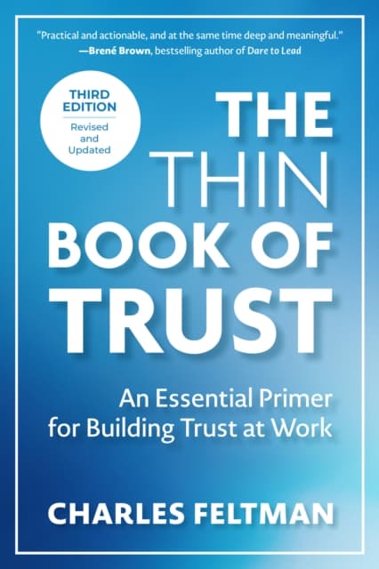 The Thin Book of Trust, Third Edition