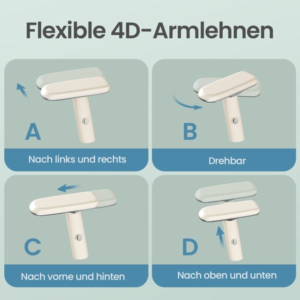 Kontorstol, ergonomisk kontorstol, drejestol