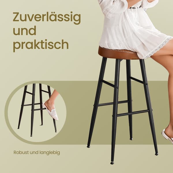 Barstolar, 2-pack, barpall, köksstol