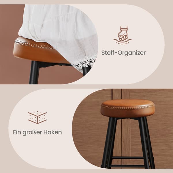 Barstolar, 2-pack, barpall, köksstol