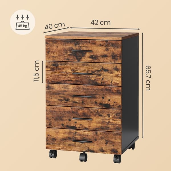 Rullcontainer, arkivskåp, lådskåp