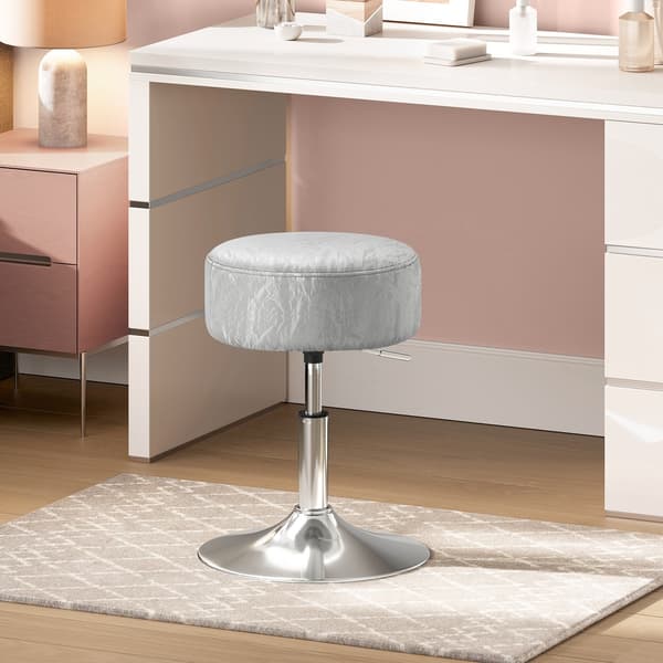 Siddepuf, makeupstol, højdejusterbar