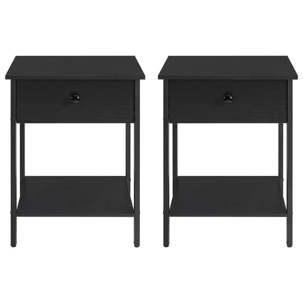 2 natborde med skuffe, sidebord til soveværelset