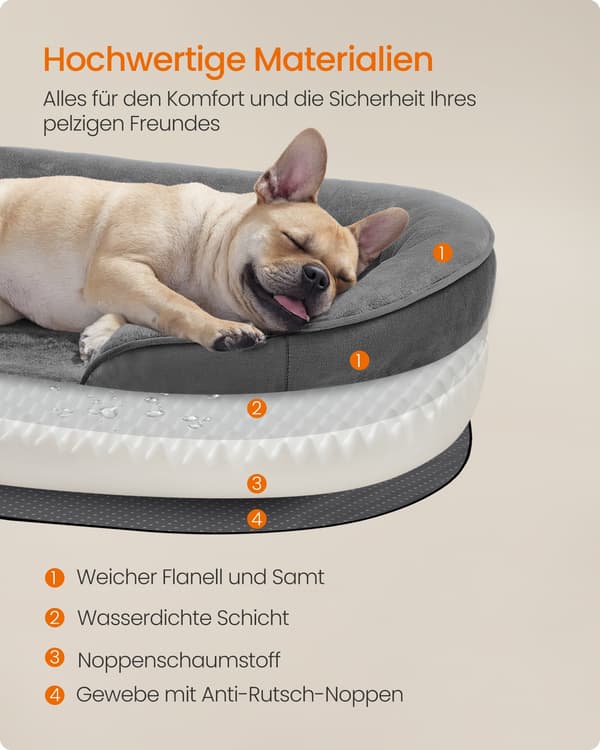 Hundepude til mellemstore hunde