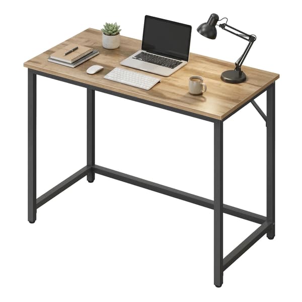 Bord til hjemmekontoret, stabilt computerbord, nem montering