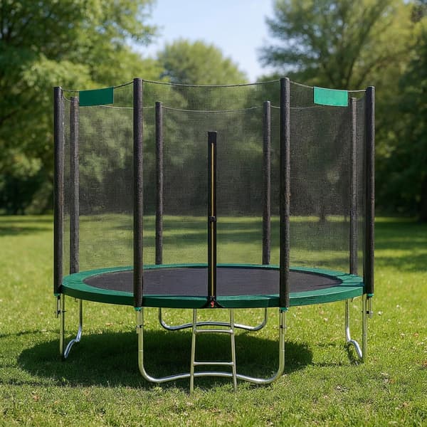 Trampolin, havetrampolin, sikkerhedsnet