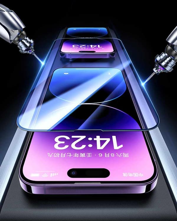 iPhone 17 Pro Max - Heltäckande Härdat Skyddsglas