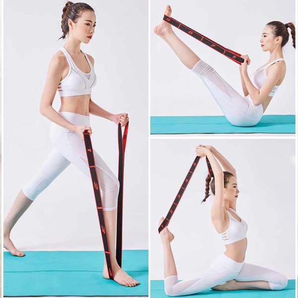 Jooga Pull Loop Strap - Venyttely / harjoitusjalka 8/10/12 kpl silmukoita