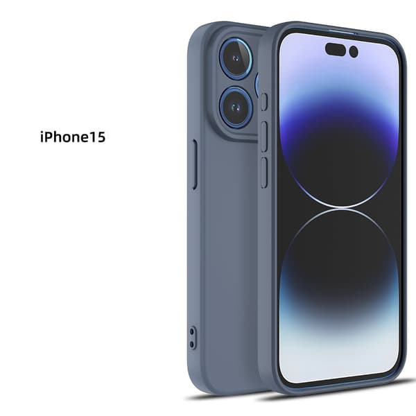 iPhone 15 Pro Skal - Mikrofiber Silikon