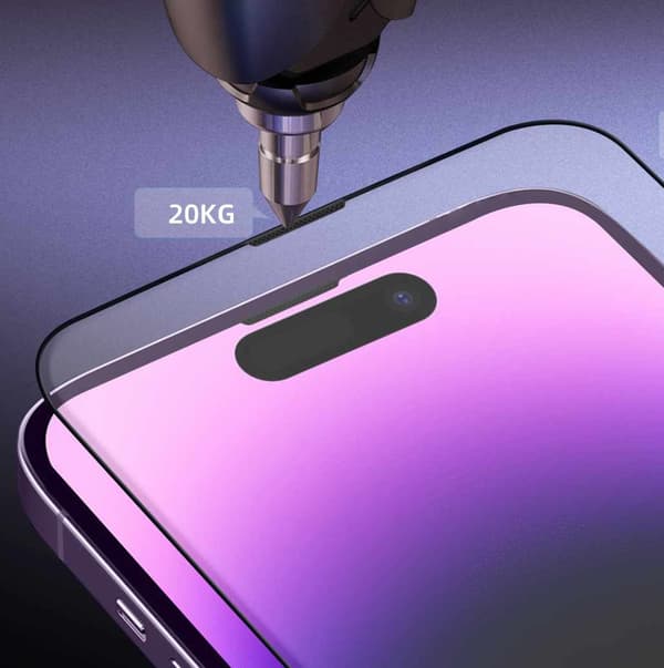 iPhone 17/17 Pro - Heltäckande Härdat Skyddsglas