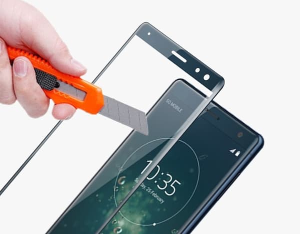 Sony Xperia 10 - Heltäckande Härdat Skyddsglas
