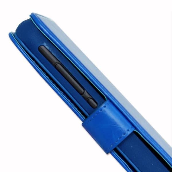 Etui folio - Nokia - 7.2 - Ekoleder - Dubbel lock - Kortfack - Blå