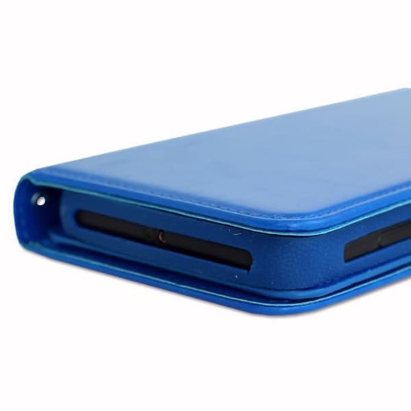 Etui folio - Nokia - 7.2 - Ekoleder - Dubbel lock - Kortfack - Blå