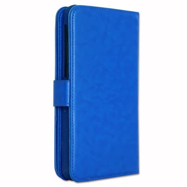 Etui folio - Nokia - 7.2 - Ekoleder - Dubbel lock - Kortfack - Blå