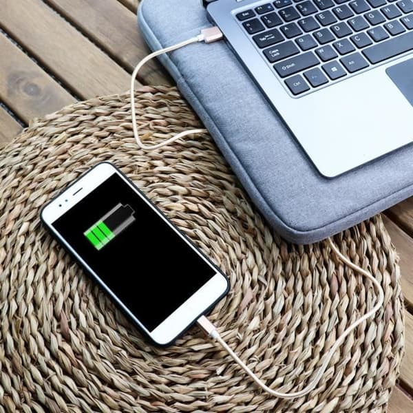 Micro USB-kabel - PH26 - Oukitel WP6 - 1,3 Meter - Flätad Nylon - Snabb Laddning-Synkronisering