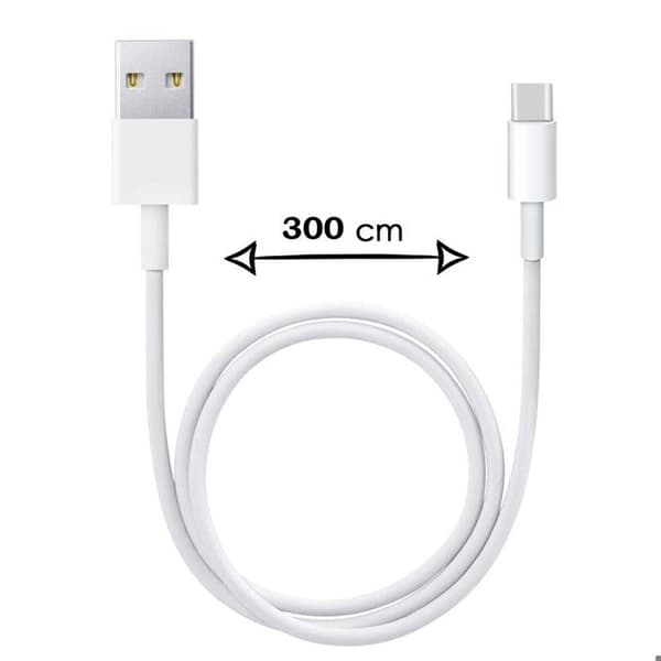 USB-C-kabel - PH26 - Meizu Note 21 Pro - 3 Meter - Snabbladdning - Synkronisering
