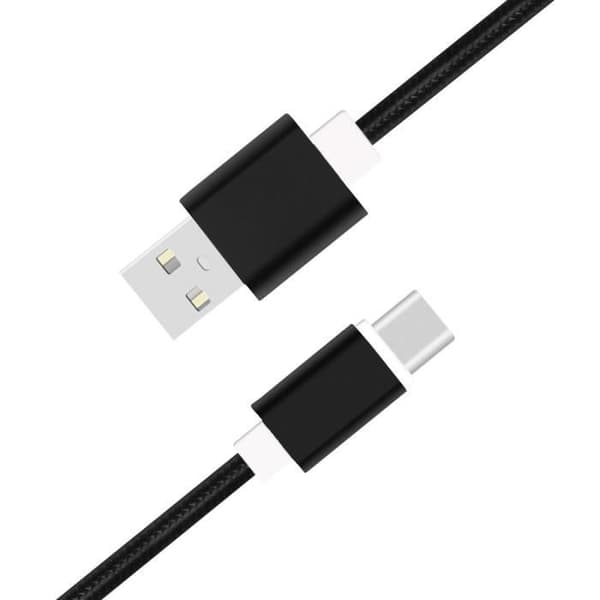 Typ C-kabel - PH26 - Google Pixel 8 - Flätad nylon - 100 CM - Snabbladdning
