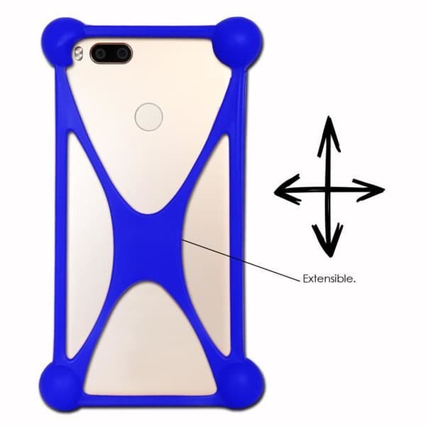 Coque Bumper - Doogee - X98 Pro - Stöttålig - Silikon - Blå