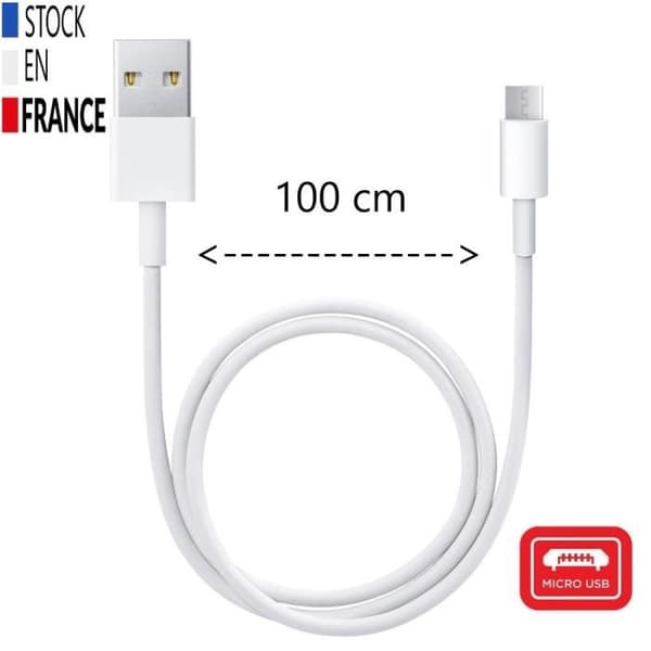 1 meter Micro USB USB-kabel för Google Pixel XL Snabbladdning och synkronisering - Dataöverföring