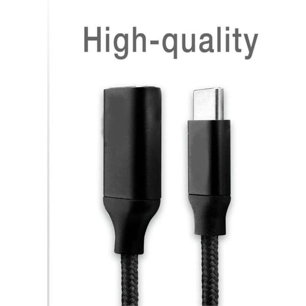 PH26® USB-C till 3,5 mm ljud AUX-adapter, kompatibel med iPhone 17e