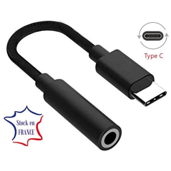 USB Type-C Adapter Cable - LeTV - S1 Pro - 3.5mm Female Jack - Stable audio transfer - Black