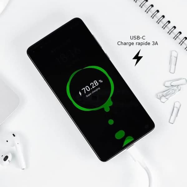 Snabbladdare - Honor - Magic5 Lite 5G - 3A - USB-C-kabel - Säker