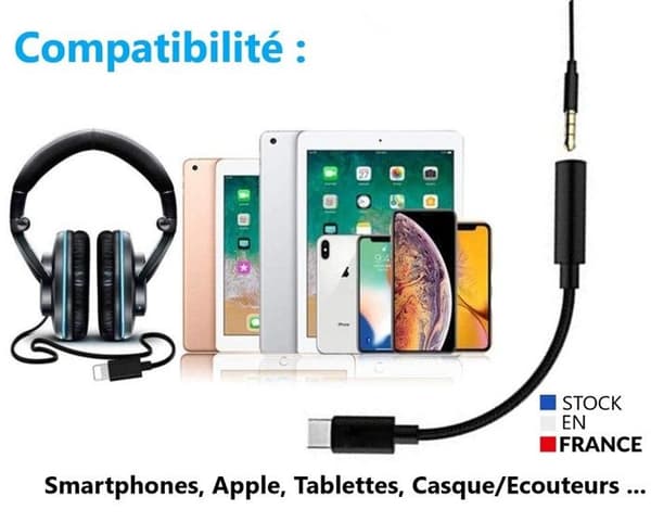 Kabeladapter - PH26 - Google Pixel 9 Pro - USB Typ C - Jack 3,5 mm - Plug and Play