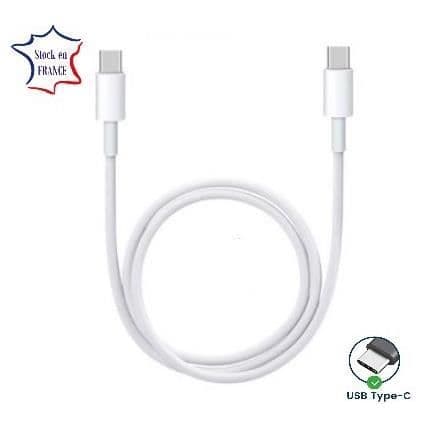 USB Typ C-kabel - Sharp - Aquos R8s Pro - 1 Meter - Snabbladdning - Snabb synkronisering