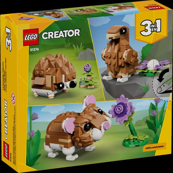 LEGO Creator Söt hamster med blomma 31376
