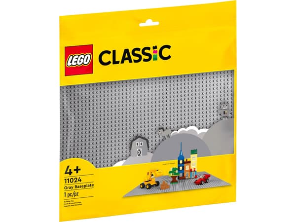 LEGO Classic Grå basplatta 11024