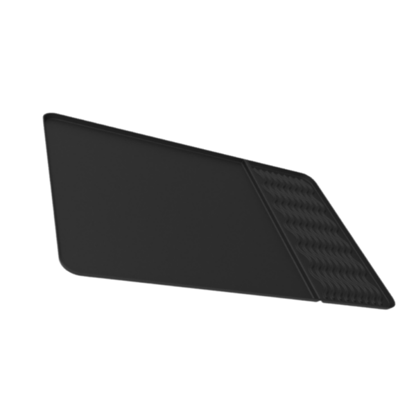 Varmebestandig silikonkaffeunderlegg Black