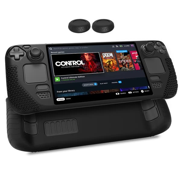 Silikondeksel for Steam Deck OLED Black