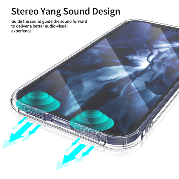 Gjennomsiktig deksel til iPhone 12 mini