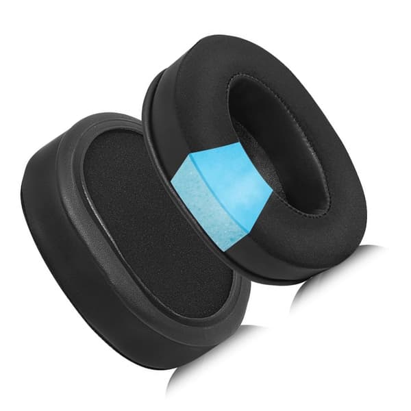 Sort Gel Ørepuder til Logitech G PRO X - Sæt med 2
