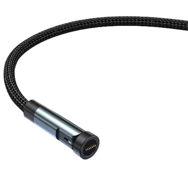 Magnetisk ladekabel med USB-C stik Black 1 m