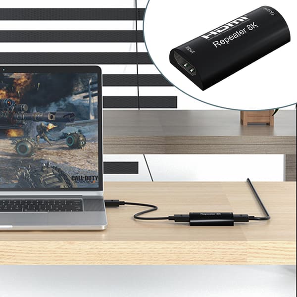 HDMI-vahvistin/toistin Black