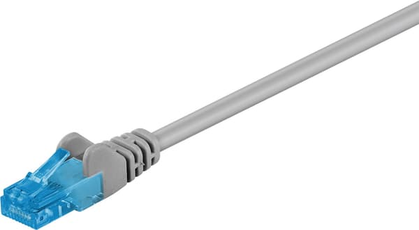Netværkskabel CAT 6A, U/UTP, grå