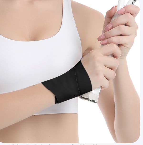 Lätt Handledsstöd / Sportarmband Black