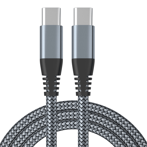 USB-C ladekabel 60 W hurtiglading Grey 3 m
