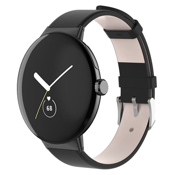 Urrem i PU-læder Black Google Pixel Watch
